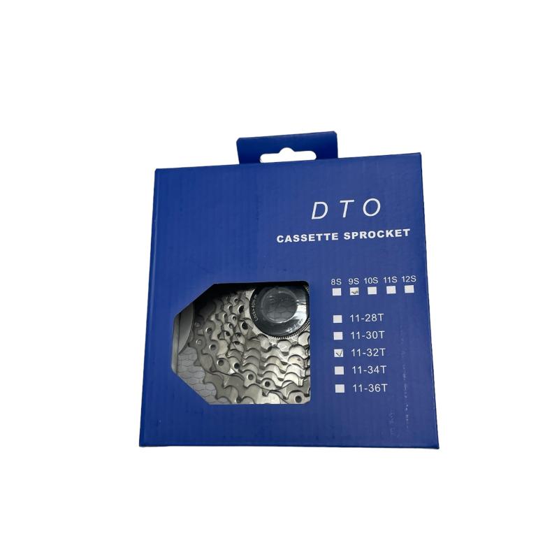 PACHA DE CASSETTE 11-32T 9 VELOCIDADES SILVER