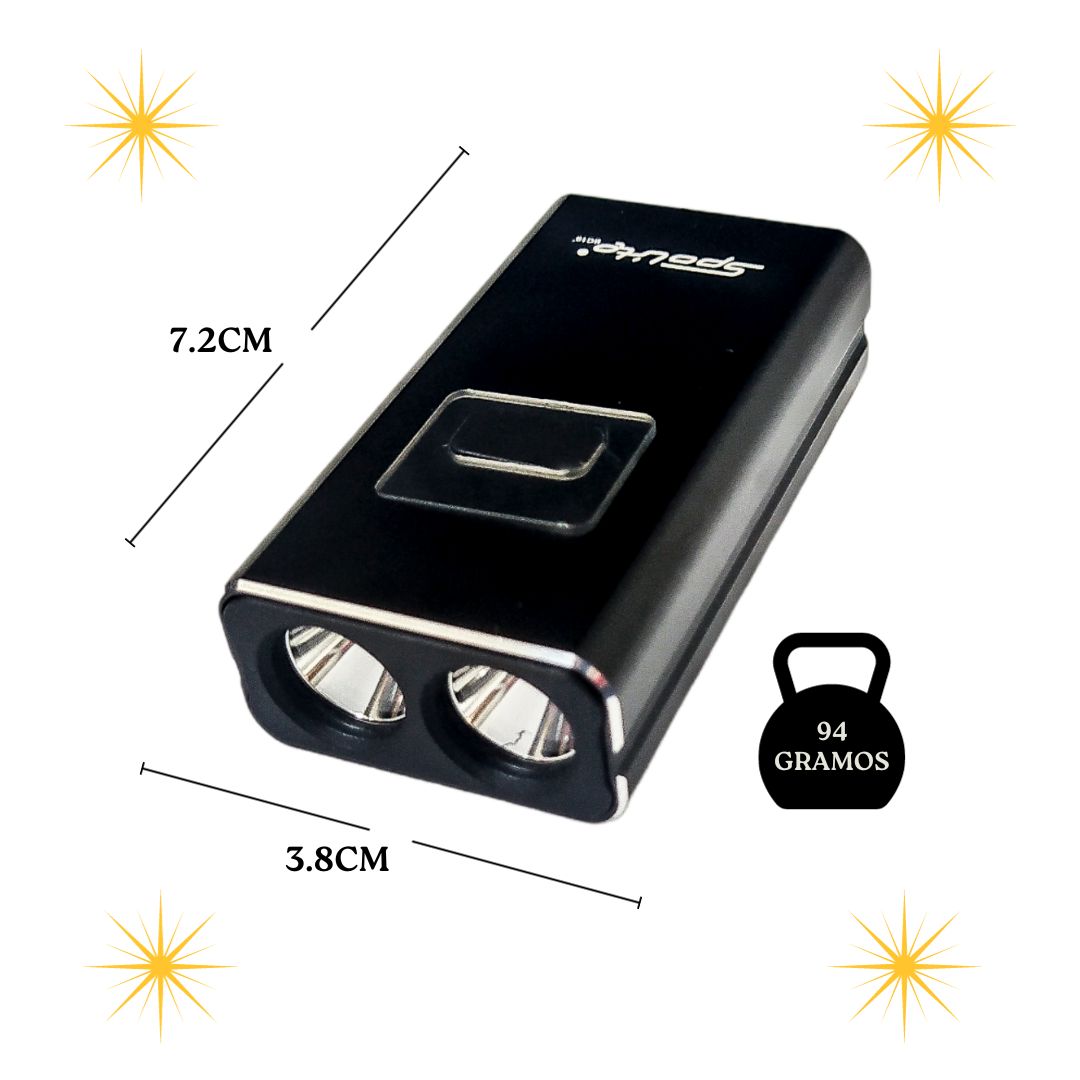 Luz delantera para bicicleta