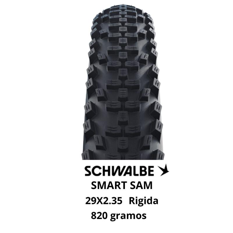 Llanta SCHWALBE SMART SAM 29X2.35 Black reflex