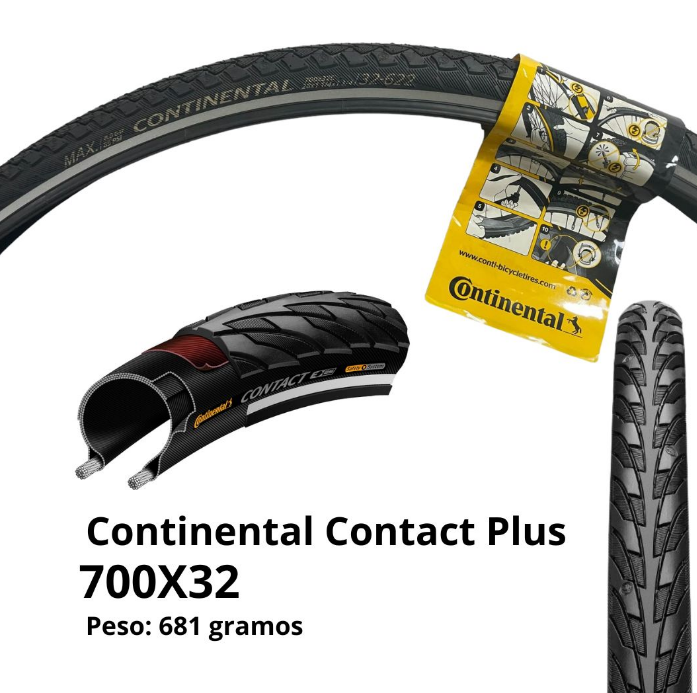 LLANTA 700X32 CONTINENTAL CONTACT PLUS